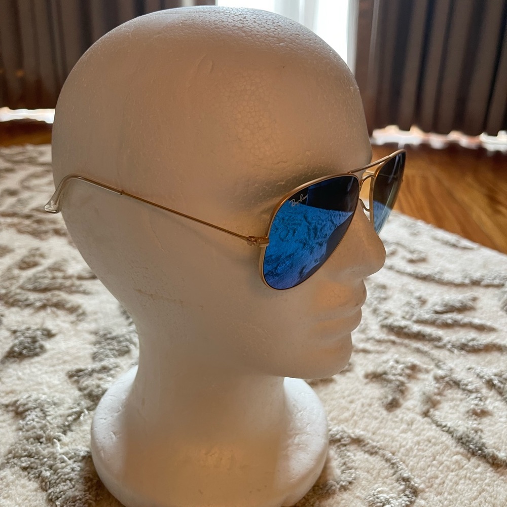 Ray Ban blue lens sunglasses
